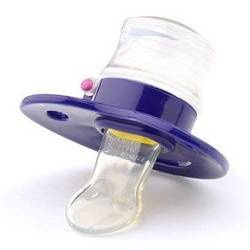 Abakus Baby Numi med Smoczek Do Podawania Leków 0-6 mcy Fioletowy