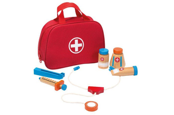 Joueco Drewniany zestaw Doktor