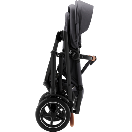 Britax Romer Smile 5Z Wózek Głęboko-Spacerowy Midnight Grey Rama Matt Black