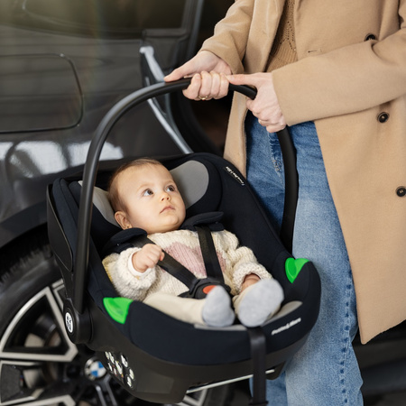 Petite&Mars Core Pro i-Size Fotelik samochodowy (0-13 kg) Black Grey 