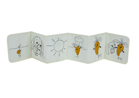 Tiny Love Książeczka Interaktywna - Dwustronna - Garden of Adventure