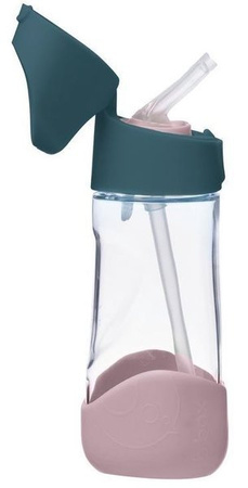 B.box Bidon Tritanowy ze Słomką 450 ML Indigo Rose