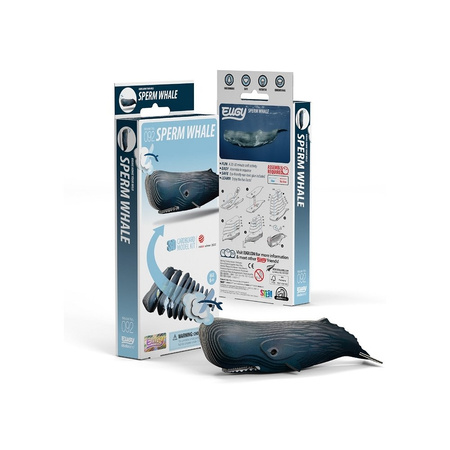 Eugy Eko 3D Układanka Wieloryb Kaszalot