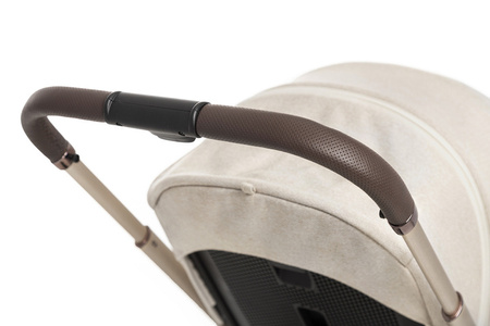 Muuvo Quick Boho Wózek Głęboko-Spacerowy Brown + Cybex Aton B2 i-Size Fotelik Samochodowy 0-13kg + Baza One Volcano Black
