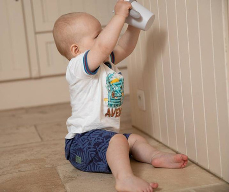 Bo Jungle Kubek do Picia ze Słomką BioPlastik CPLA Grey 