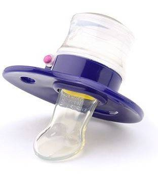 Abakus Baby Numi med Smoczek Do Podawania Leków 6-12 mcy Fioletowy