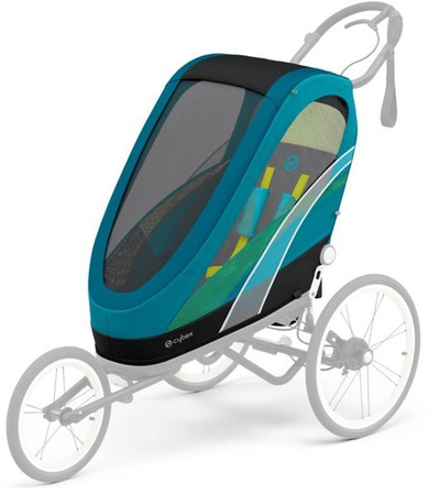 [OUTLET] Cybex Zeno Siedzisko Przyczepki Do Biegania Do Roweru Cybex Sports  Maliblue