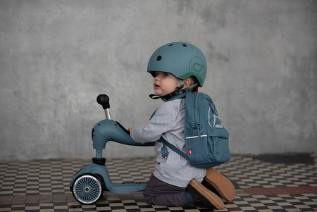 Scootandride Kask XXS-S Dla Dzieci 1-5 Lat  Blueberry