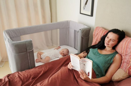 Chicco Next2Me Forever Łóżeczko Dostawne 3w1 do 22kg Moon Grey
