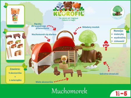 Klorofil Domek Muchomorek