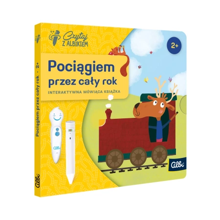 Albi Czytaj Z Albikiem Książka Mini Pociągiem Przez Cały Rok