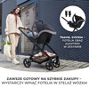 Kinderkraft Newly Wózek Wielofunkcyjny 3w1 Wózek Głęboko-Spacerowy + Fotelik Classic Black 