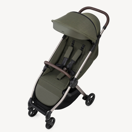 Anex IQ Premium New Transfarmation Wózek Głęboko-Spacerowy Richi + Cybex Aton B2 i-Size Fotelik Samochodowy 0-13kg + Baza One Volcano Black	
