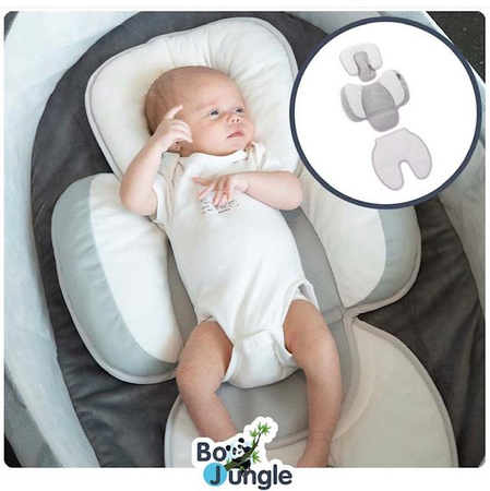 Bo Jungle B-Snooze 3w1 poduszka / wkładka Grey