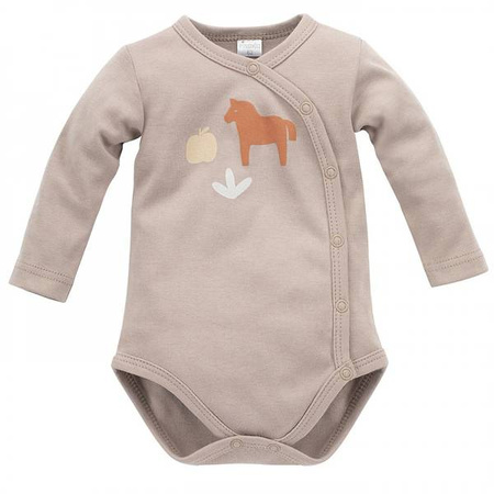 Pinokio Body Rozpinane Długi Rękaw Wooden Pony roz.56 Beż