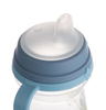 Canpol Babie sFirstCup Kubek z Silikonowym Ustnikiem 250ml Bonjour Niebieski 56/613_blu