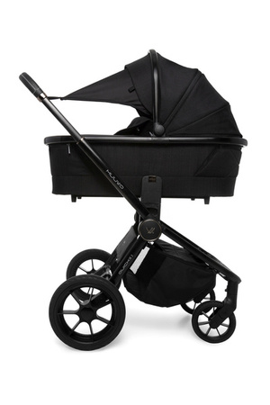 Muuvo Quick SE 2 Wózek Głęboko-Spacerowy Sunset Black + Cybex Aton B2 i-Size Fotelik Samochodowy 0-13kg + Baza One Volcano Black