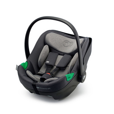Kinderkraft I-Care I-Size RWF Fotelik Samochodowy 0-13kg Cool Grey