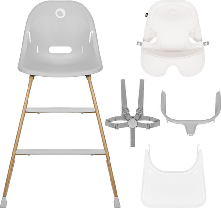 Lionelo Dalia - krzesełko do karmienia 2w1 | Grey Stone Natural