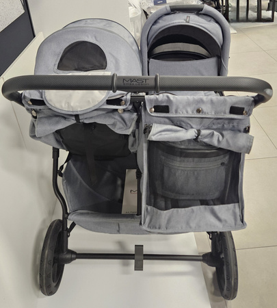 [OUTLET] Mast M.Twin x Wózek Bliźniaczy Glacier Lake