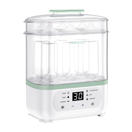 Momcozy 3-warstwowy Sterylizator i Suszarka do Butelek BS002-WH12NB-A