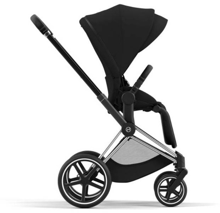 [OUTLET] Cybex Priam 4.0 Rama w Zestawie Ze Stelażem Siedziska Chrome + Czarny