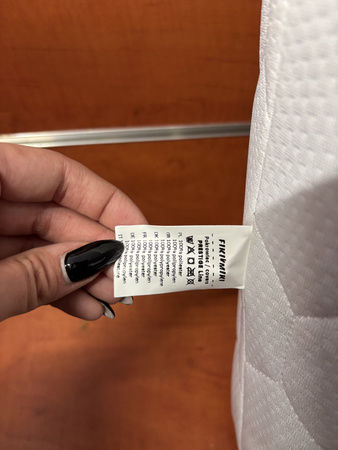 [OUTLET] Fiki Miki Materac Dziecięcy Pianka Szara 3d 120/60/9cm