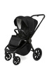 Muuvo Quick SE 2 Wózek Głęboko-Spacerowy Chromium Black + Cybex Aton B2 i-Size Fotelik Samochodowy 0-13kg + Baza One Volcano Black
