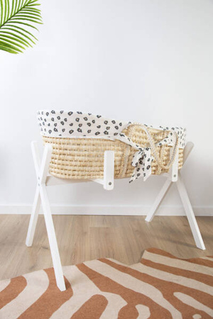 Childhome Stojak Tipi do kosza Mojżesza White