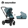 Easywalker Harvey 2 Wózek głęboko-spacerowy (zawiera stelaż, siedzisko z budką i pałąkiem)  Ocean Blue