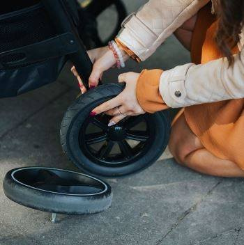 4Baby Stinger Air Wózek Spacerowy Light Grey