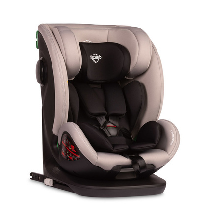 Caretero Securo i-Size Fotelik Samochodowy 0-36 kg Light Grey