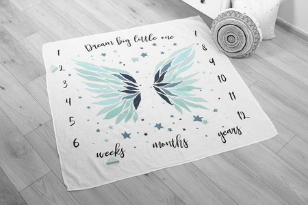 Sensillo Mata Do Zdjęć 120x120 Skrzydła Niebieski