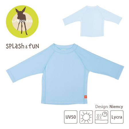 Lassig Koszulka do pływania z długim rękawem Light blue UV 50+