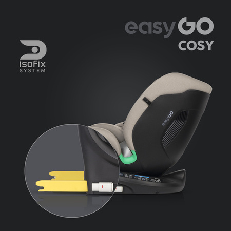 Easy Go Cosy Fotelik Samochodowy 0-36 kg Taupe