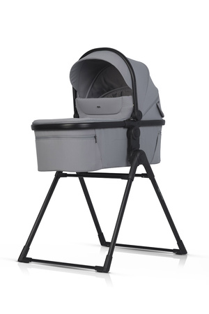 Easy Go Duoflex Wózek Głęboko-Spacerowy Bliźniaczy Rok po Roku Cloudy Gray 1 Siedzisko 1 Gondola