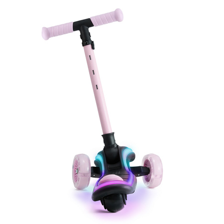 Kinderkraft Led Raket Hulajnoga Różowa