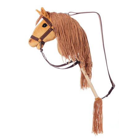 Hoppihorse Koń na Kiju Hobby Horse A3 Jasny Beż 66 cm