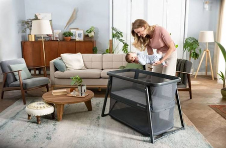 [OUTLET] Kinderkraft Sofi Plus Łóżeczko Turystyczne z Funkcją Kojca Grey