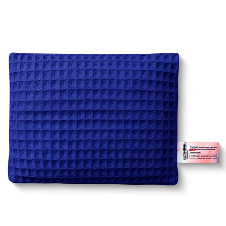 Cherrypad Wafel Termofor z Pestkami Wiśni Granatowy