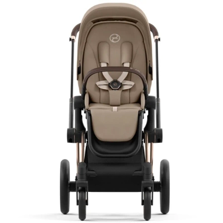 [OUTLET] Cybex Priam 4.0 Wózek Głęboko-Spacerowy Cozy Beige Rama Matt Black