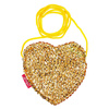 Souza! Cekinowa torebka na ramię dla dzieci serduszko Emma złota