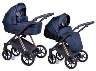 Coletto Axiss Gold Wózek Głęboko-Spacerowy Rama Złota AX-08 Gold