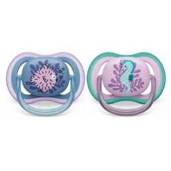 Avent Ultra Air Smoczek Ortodontyczny 6-18m 2szt