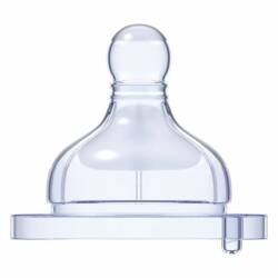 SMOCZEK NA BUTELKĘ SILIKONOWY 2 SZT, TRÓJPRZEPŁYWOWY 2+