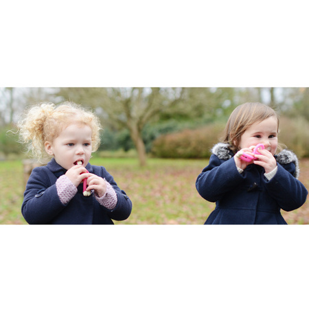 Matchstick Monkey Gryzak Masujący ze Szczoteczką Yellow