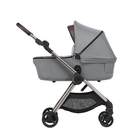 Anex IQ Premium New Transfarmation Wózek Głęboko-Spacerowy Pure + Cybex Aton B2 i-Size Fotelik Samochodowy 0-13kg + Baza One Volcano Black