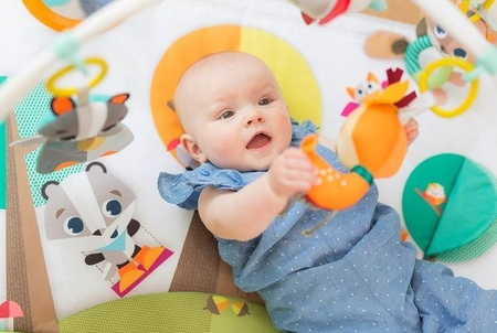 Tiny Love Gimnastyka Mata Dla Bobasa z Pałąkami - Leśna Kraina