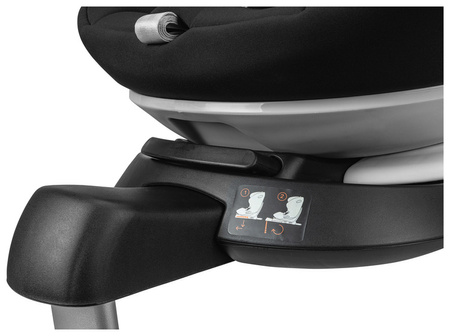 [OUTLET] Strochenmuehle Niki Kid Fotelik Samochodowy 75-150cm Onyx