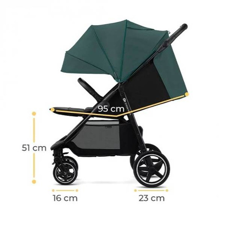 Kinderkraft Route Wózek Spacerowy Czarny